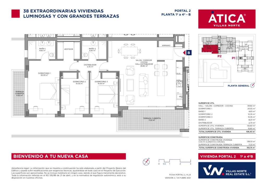 AMPLIA VIVIENDA 3 DORMITORIOS OBRA NUEVA EN VALLADOLID