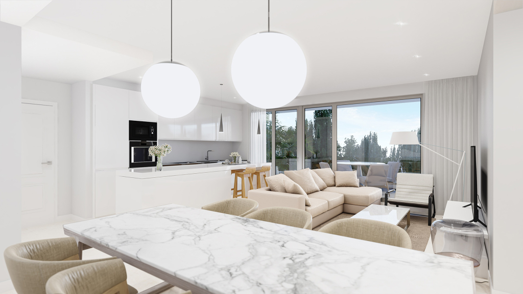 Pisos a estrenar con amplio salon comedor