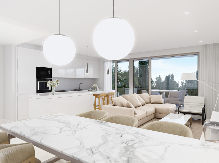 Pisos a estrenar con amplio salon comedor