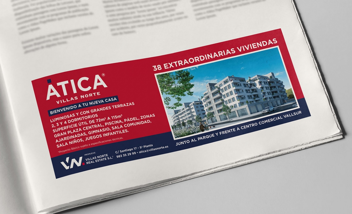 Ática - Anuncio El Norte de Castilla